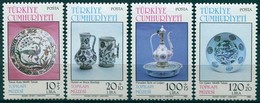 Turquie - 1985 - Yt 2464/2467 - Porcelaines - ** - Neufs