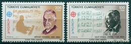 Turquie - 1985 - Yt 2462/2463 - Europa - Musiciens - ** - Nuevos