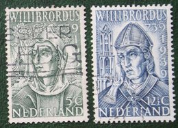 Willibrordus Zegels NVPH 323-324 (Mi 332-333) 1939 Gestempeld / USED NEDERLAND / NIEDERLANDE - Used Stamps