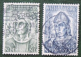 Willibrordus Zegels NVPH 323-324 (Mi 332-333) 1939 Gestempeld / USED NEDERLAND / NIEDERLANDE - Used Stamps