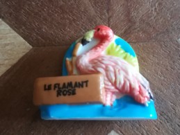 ANIMAUX PROTEGES - LE FLAMANT ROSE - FEVE BRILLANTE - - Animaux