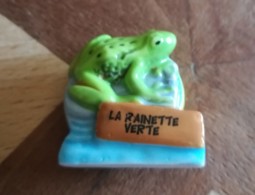 ANIMAUX PROTEGES - LA RAINETTE VERTE - FEVE BRILLANTE - - Animaux