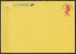 Liberté - FRANCE - Entier Postal Expérimental Dans Département Isère - N° 2484-CP CL - 1984 - Tarjetas Cartas