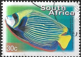 SOUTH AFRICA 2000 Flora And Fauna - 30c - Emperor Angelfish FU - Used Stamps