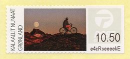 GREENLAND / GROENLAND (2016) - ATM - Greenlandic Scenery - Cycling, Byking, Vtt, Bicyclette, Bibycle - Machine Stamps