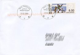 GREENLAND / GROENLAND (2009) - ATM - Receiving A Letter, Post, Dogs - Machine Stamps