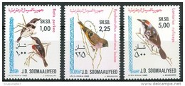 1980 Somalia Fauna Uccelli Birds Vogel Oiseaux Set MNH** - Moineaux