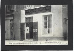 CPA Gard 30 Bagnols Sur Cèze Commerce Shop Devanture Banque écrite - Bagnols-sur-Cèze