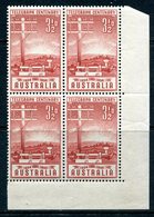 Australia 1954 Telegraph Centenary Block LHM (SG 275) - Nuevos