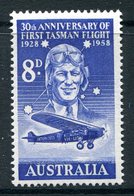 Australia 1958 30th Anniversary Of First Air Crossing Of The Tasman Sea HM (SG 304) - Neufs