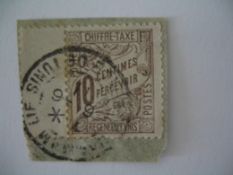 ​​​​​​​Tunisie Oblitération Choisie  De Hamman-Lif  Sur Fragment  Chiffre-Taxe  voir Scan - Postage Due