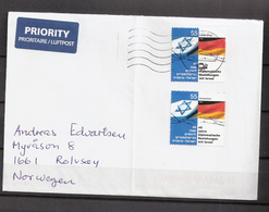 Germany Cover With 2 Stamps, Germany - Israel - Briefe U. Dokumente