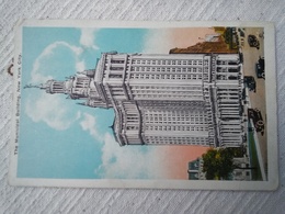 CPA. THE MUNICIPAL BUILDING NEW YORK CITY -  écrite 1926 - AUTOMOBILES D' EPOQUE - Empire State Building