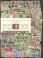 GERMANY: Envelope Containing An Interesting Group Of Stamps Of Varied Periods, Used Or Mint (they Can Be Without Gum), M - Altri & Non Classificati