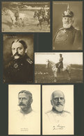 GERMANY: MILITARY, Royalty, Etc: 38 Old Postcards With Very Good Views Of Soldiers And Members Of German Royalty Of Earl - Other & Unclassified