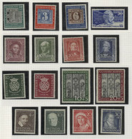 WEST GERMANY: Collection In Album, With Stamps Issued Between Circa 1949 And 1972, Period Fairly Complete, In The First  - Sonstige & Ohne Zuordnung