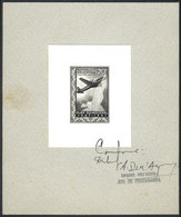 ARGENTINA: GJ.998, 1951 Quinquenal Plan 20c., Bird (condor) And Airplane, PHOTOGRAPHIC PROOF Of The Adopted Design, Sign - Otros & Sin Clasificación