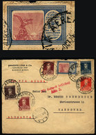 ARGENTINA: Airmail Cover From Buenos Aires To Germany On 4/OC/1929 With Multicolor Postage Of 2.33P. (the 1.80P. Stamp W - Sonstige & Ohne Zuordnung