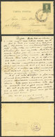 ARGENTINA: BEAUTIFUL LOVE LETTER BETWEEN TWO MEN: 10c. Lettercard Sent From A Town In The Province Of Córdoba To Córdoba - Sonstige & Ohne Zuordnung