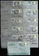 ARGENTINA: 11 Airmail Covers Sent To Germany In 1937, 10 Franked With 1.15P. And The Other One With 2.15P., VF General Q - Autres & Non Classés