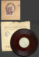 ARGENTINA: Rare FONOPOST: Cover (with Fonopost Record Included) Used In Buenos Aires In JA/1944, Franked With 10c. And C - Sonstige & Ohne Zuordnung