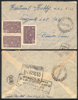 ARGENTINA: Cover Sent From Beccar To Buenos Aires On 18/SE/1947 Franked With 3 Stamps Of 2c. POSTAL SAVINGS BANK, Which  - Other & Unclassified