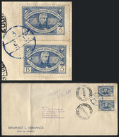 ARGENTINA: Cover Sent From Mendoza To Buenos Aires On 4/JA/1950, Franked 10c. Using POSTAL SAVING Stamps That Had No Pos - Sonstige & Ohne Zuordnung