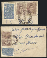 ARGENTINA: Cover Sent From CAPITAN LAZO (San Juan) To Buenos Aires On 14/NO/1952 (addressee: GENERAL JUAN PERÓN), Franke - Otros & Sin Clasificación