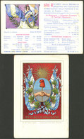 ARGENTINA: 2 Rare PCs: National Coat Of Arms, Printed In Germany (circa 1900) + General Data About National Economy, Car - Argentinien