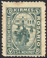 ARGENTINA: Rosario: Deutsche Schule Kirmes 2 To 4 November 1907, Excellent And Rare! - Other & Unclassified