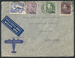 BELGIUM: Airmail Cover Sent From Antwerpen To Argentina On 11/DE/1939, With Nice Postage Of Fr. 18.75, VF Quality! - Altri & Non Classificati