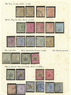 BERMUDA: Collection On Album Pages, With Used Or Mint Stamps (they Can Be Without Gum, Many MNH), Including Several Old  - Bermuda