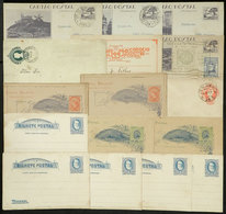 BRAZIL: 16 Varied Postal Stationeries, Some Are Very Rare Or Scarce, Good Opportunity At Low Start! - Other & Unclassified