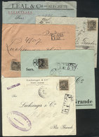 BRAZIL: 5 Registered Covers Used Between 1916 And 1919, VF Quality! - Autres & Non Classés