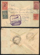 BRAZIL: Cover Flown By ZEPPELIN, Sent From Montes Claros (Minas) To Recife On 17/SE/1933 - Other & Unclassified