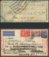 BRAZIL: Airmail Cover Sent By Air France On 30/MAR/1936 To A Passenger Onboard The Steamer "Highland Patriot" (fowarded  - Andere & Zonder Classificatie