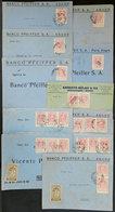 BRAZIL: 11 Used Covers (circa 1941/3) Franked With 1, 2 Or 3 Examples Of RHM.C-160, All Of VF Quality, Very High Catalog - Andere & Zonder Classificatie