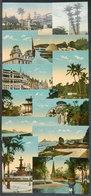 BRAZIL: RIO DE JANEIRO: 12 Postcards With Very Good Views, Ed.Papelaria Botelho, Circa 1910, Unsued, Superb, Rare In Suc - Otros & Sin Clasificación