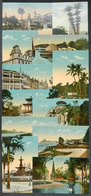 BRAZIL: RIO DE JANEIRO: 12 Postcards With Very Good Views, Ed.Papelaria Botelho, Circa 1910, Unsued, Superb, Rare In Suc - Other & Unclassified