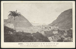 BRAZIL: General View Of The Exposition Of Rio De Janeiro Of 1908, Ed.Mission De Propagande, Fine Quality! - Other & Unclassified