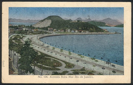 BRAZIL: RIO DE JANEIRO: Beira Mar Avenue, Editor Maison Chic, Circa 1908, VF Quality! - Otros & Sin Clasificación