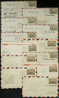 CANADA: 12 FIRST FLIGHT Covers Posted Between 1930 And 1932, Interesting! - Other & Unclassified