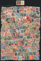 DENMARK: Lot Of Used Stamps, Fine General Quality, Including Some With Interesting Commercial Perfins - Sonstige & Ohne Zuordnung
