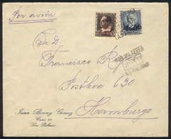 SPAIN: Airmail Cover Sent From LAS PALMAS To Germany On 27/FE/1937 With Nice Postage! - Other & Unclassified