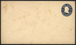 UNITED STATES: Sc.U24, Stamped Envelope, Unused, Fine Quality, Rare, Catalog Value US$700. - Sonstige & Ohne Zuordnung