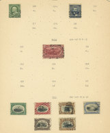 UNITED STATES: Old Collection On Pages, Very Neat, It Includes Some Good Stamps, Most Of Fine To VF Quality. I Estimate  - Otros & Sin Clasificación