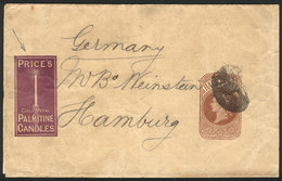 GREAT BRITAIN: ½p. Wrapper Sent To Hamburg, With An Attractive Advertising For Price's CANDLES, VF Quality! - Andere & Zonder Classificatie