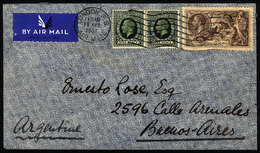 GREAT BRITAIN: Airmail Cover Sent From London To Argentina On 10/AP/1937, VF Quality! - Andere & Zonder Classificatie