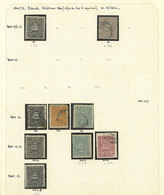 BRITISH GUIANA: Collection On Album Pages, With Used Or Mint Stamps (they Can Be Without Gum, Many MNH), Including Sever - British Guiana (...-1966)