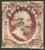 NETHERLANDS: Sc.2, With Circular GOOR Cancel, VF Quality! - Autres & Non Classés